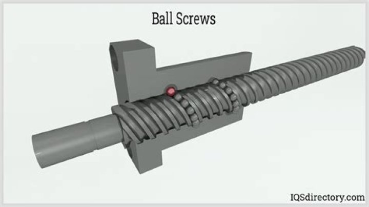 What do finials screw into?