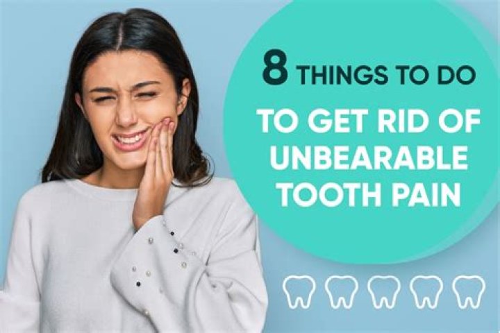 What do I do if my tooth pain is unbearable?