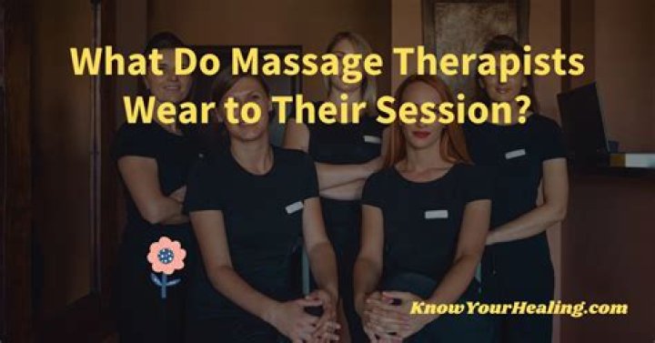 What do massage therapists want you to know?