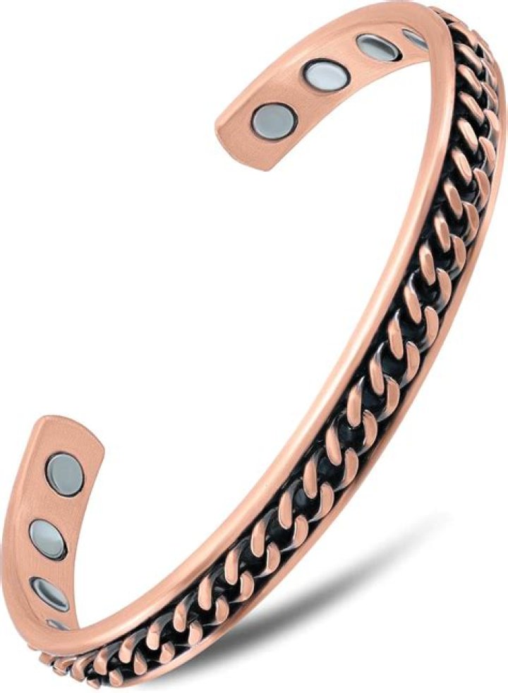 What do titanium bracelets do?