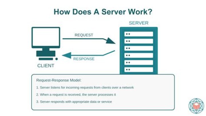 What does a server do for a website?