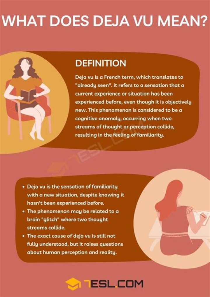 What does DÈS VU mean DVG?