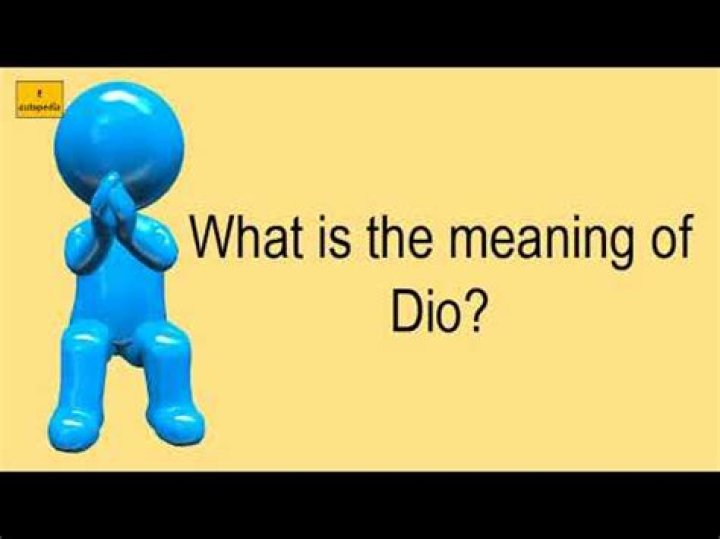 What does DIO mean?