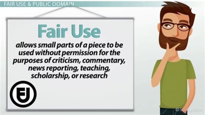 What does fair use mean regarding copyrighted works Lib 160?