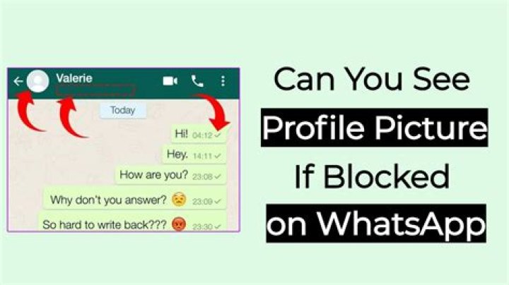 What does it mean when someone's picture disappears on WhatsApp?