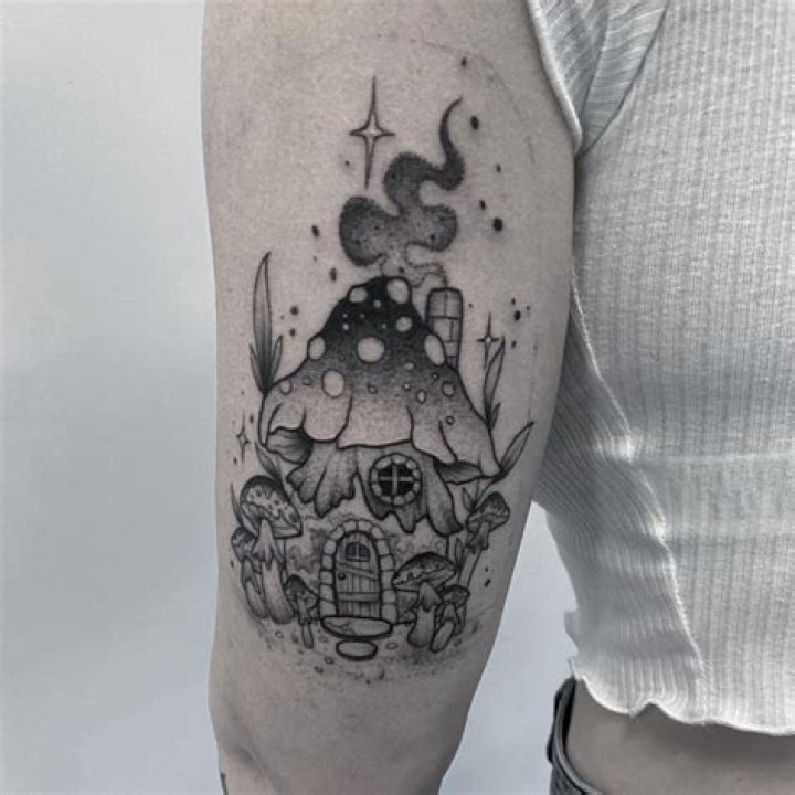 What does mushroom tattoo mean?