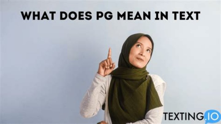What does PG mean in windows?