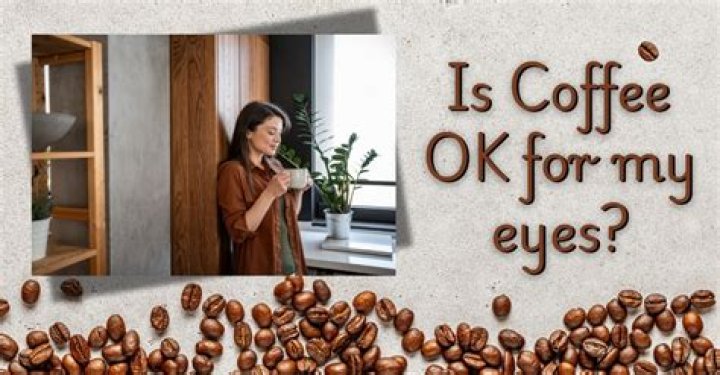 What does putting coffee under your eyes do?