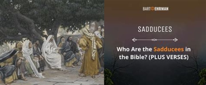 What does Sadducees mean in the Bible?