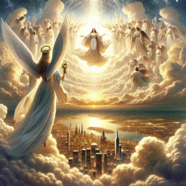 What does Saint Peter do in heaven?