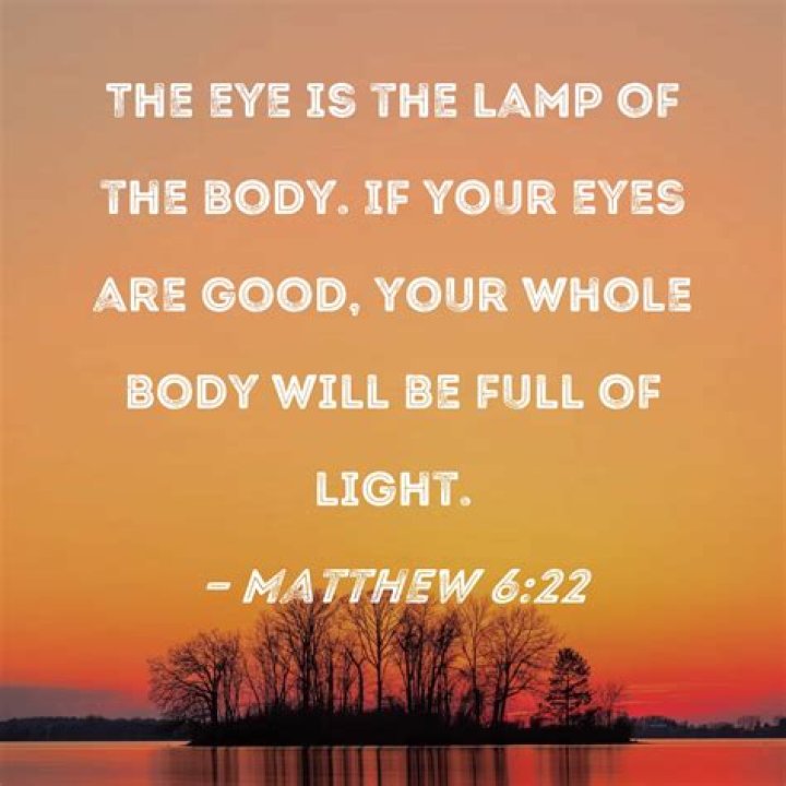 What does the Bible say about spiritual eyes?