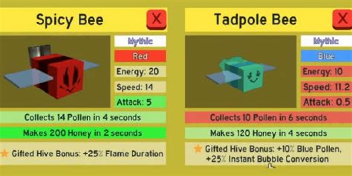 What does the Tadpole bee do?