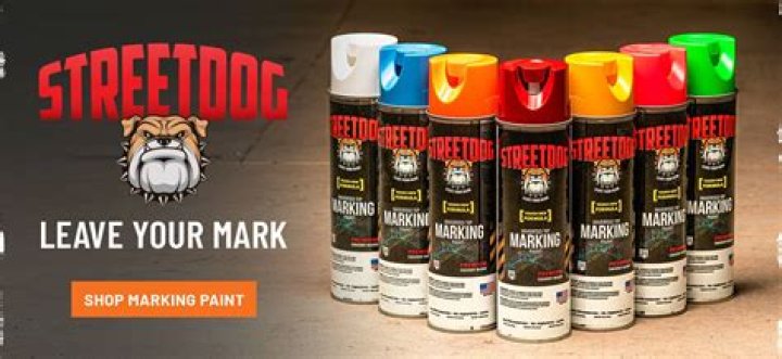 What does USA spray painted on street mean?