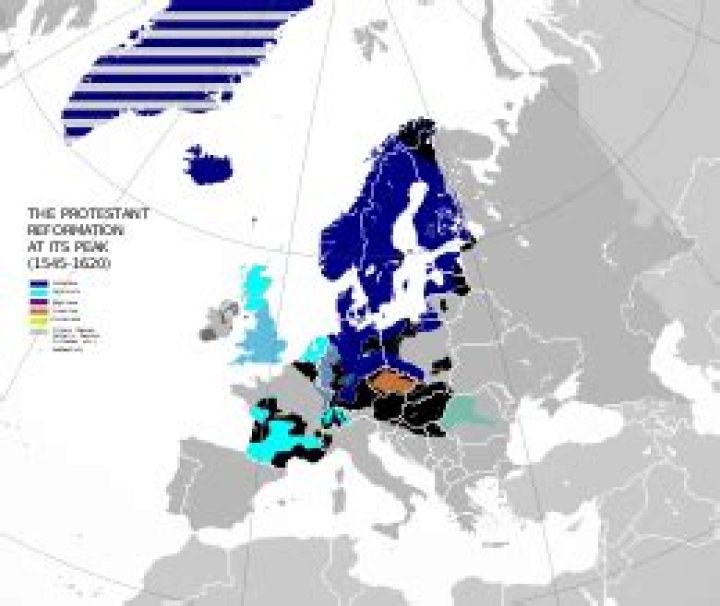 What ended the European wars of religion?