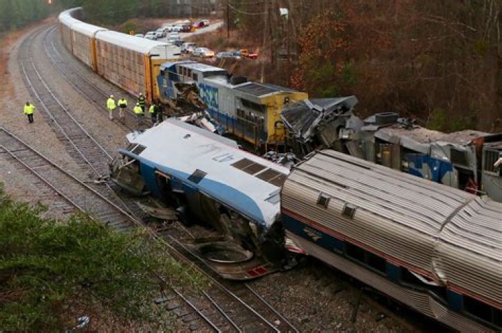 What happens if a train hits a car?