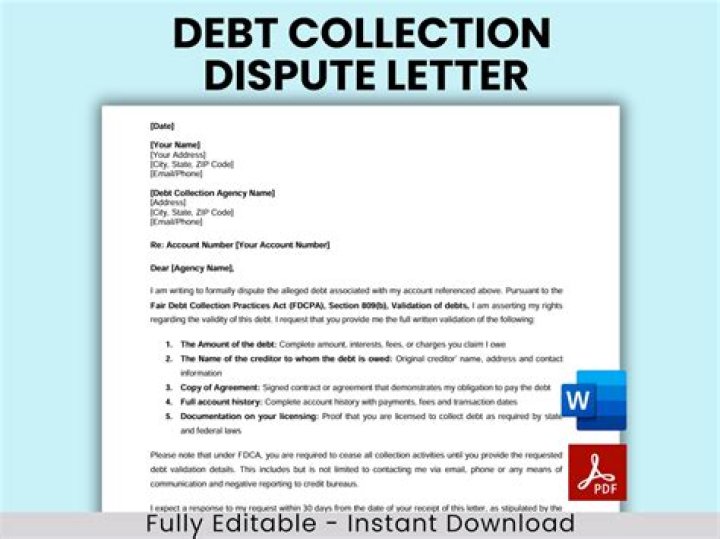 What happens if I dispute a debt and lose?