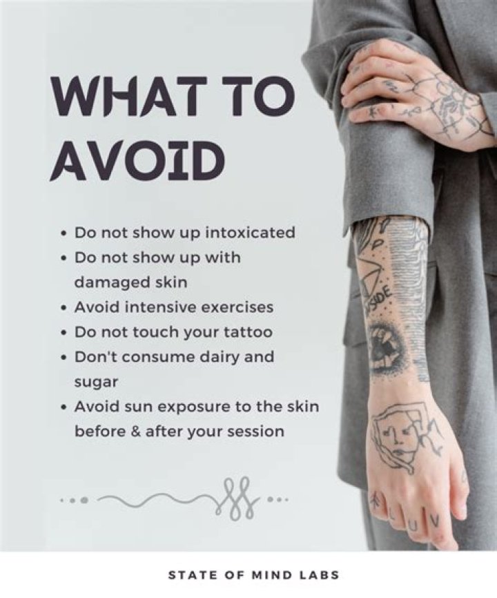 What happens if you don't eat before a tattoo appointment?