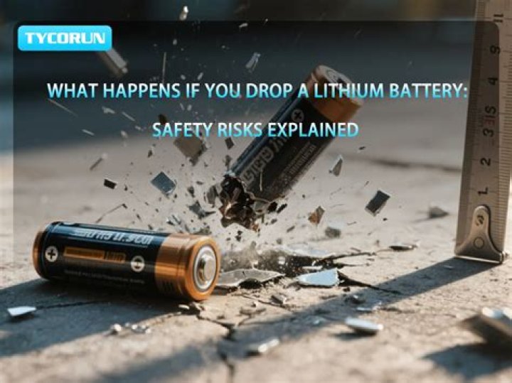 What happens if you drop a battery in a lake?