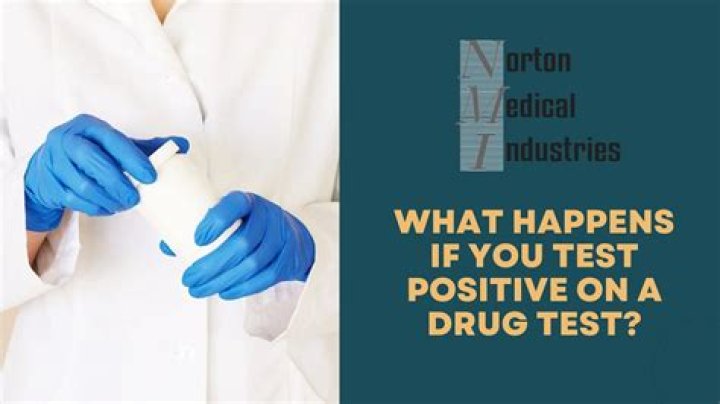 What happens if you fail a work drug test?