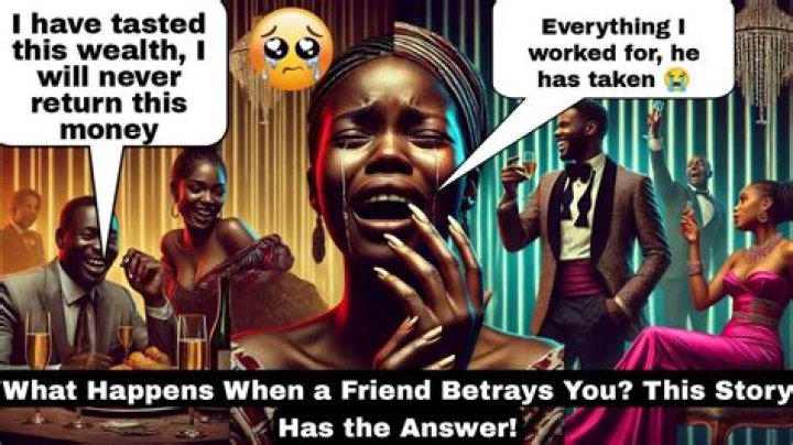 What happens when a friend betrays you?