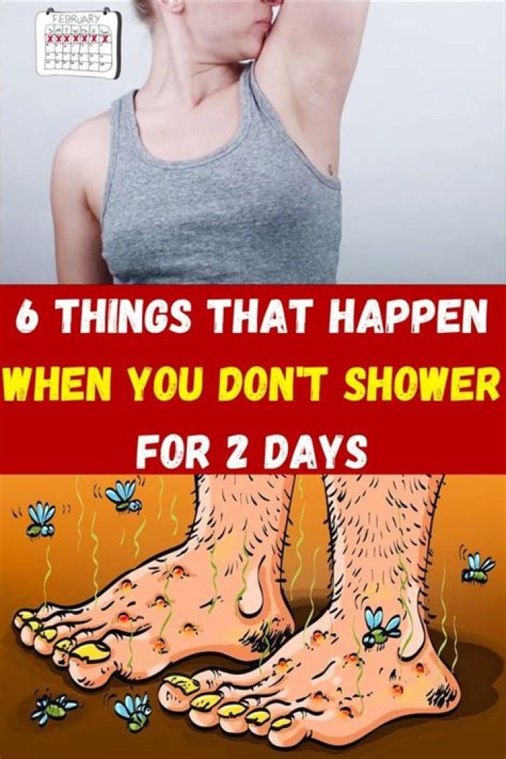 What happens when you dont shower for a year?