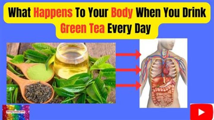 What happens when you drink green tea everyday for a month?