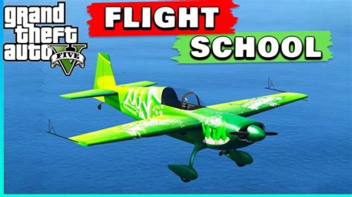 What happens when you finish flight school in GTA?