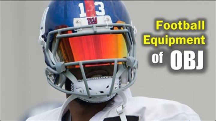 What helmet does OBJ wear?