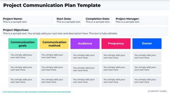 What is a communication strategy example?