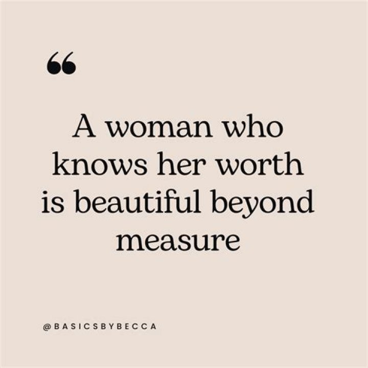 What is a woman's true beauty?