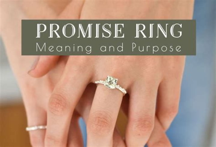 What is an alternative to a promise ring?