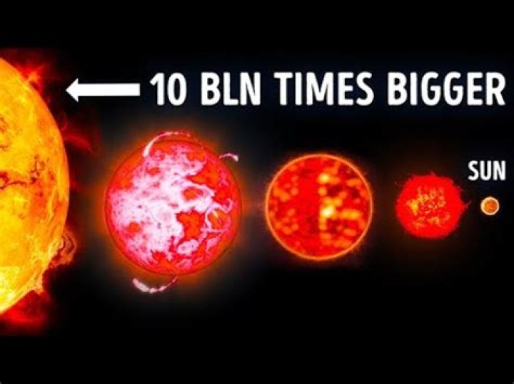 What is bigger than the Sun?
