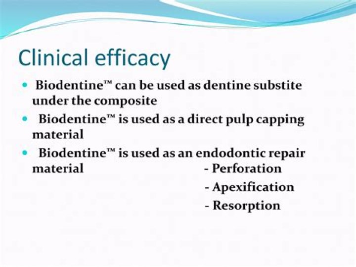 What is Biodentine used for in dentistry?