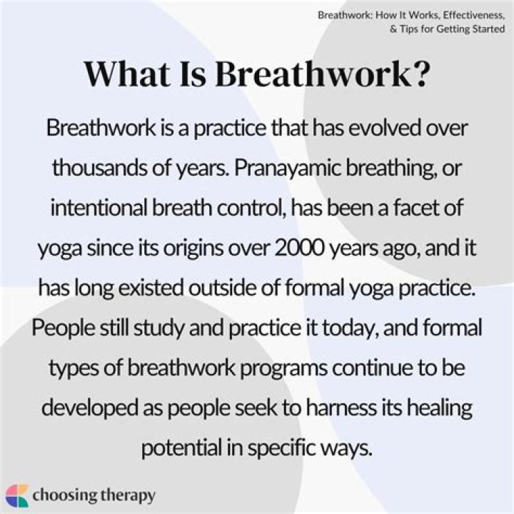 What is breathwork therapy?