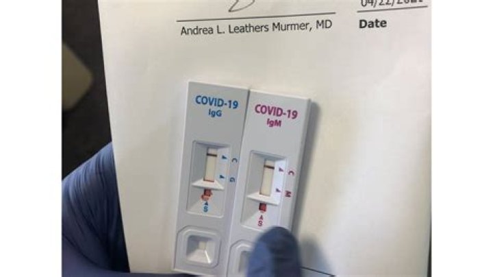 What is COVID-19 antibody test used for?