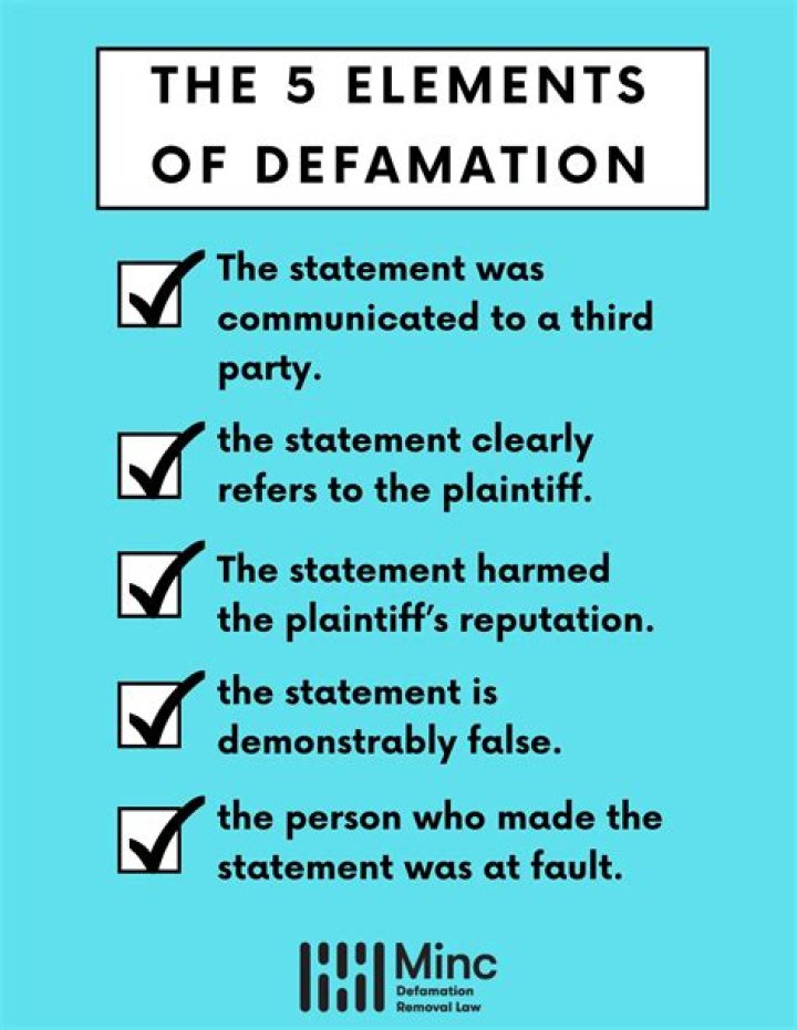 What is defamation of character in the workplace?