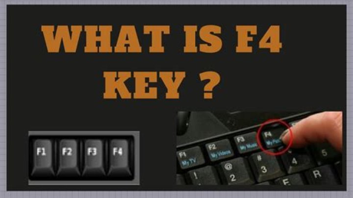 What is F4 used for?