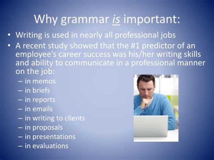 What is important writing?