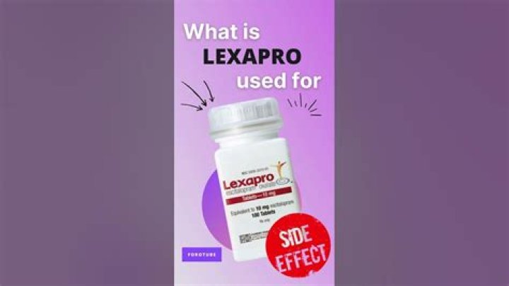 What is Lexapro used for?