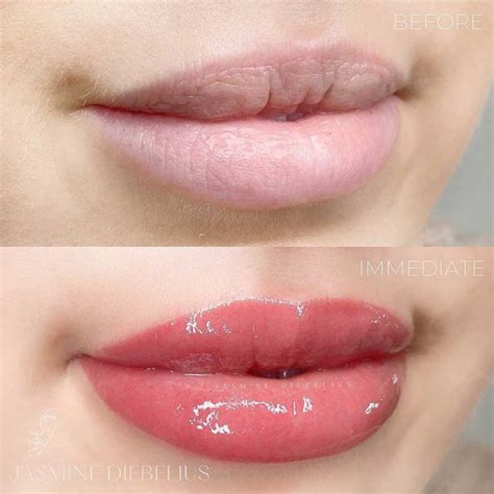 What is lip blushing tattoo?