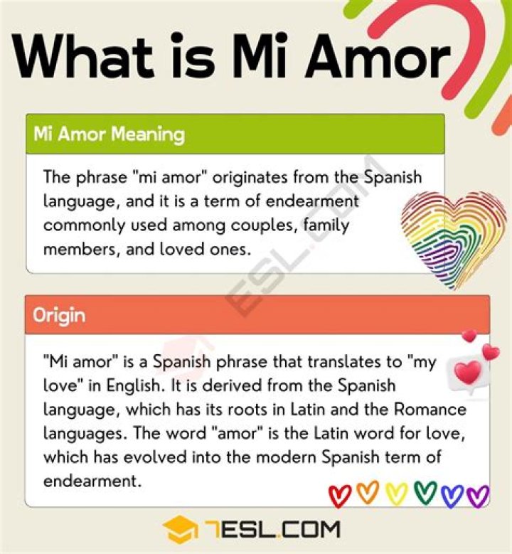 What is Mi Amore?