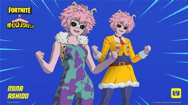 What is Mina Ashido hero name?