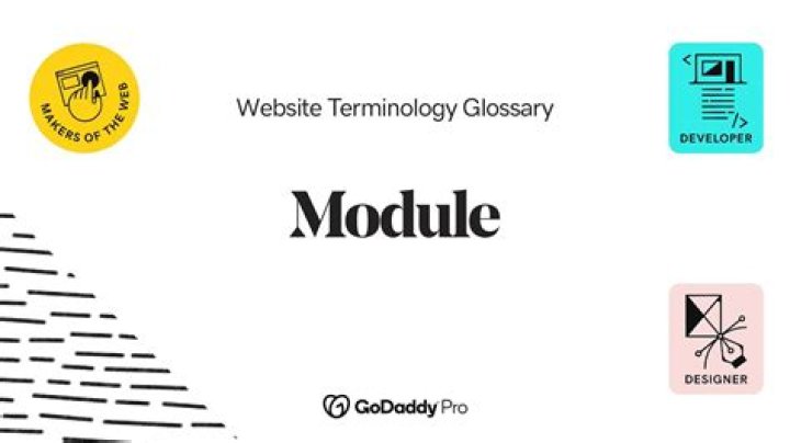 What is module in web development?
