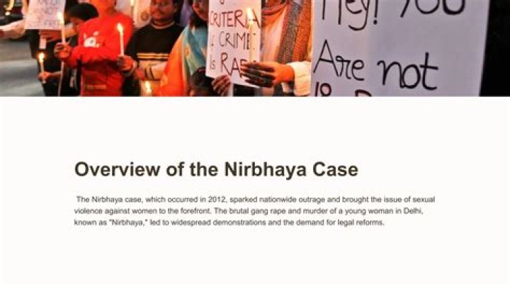 What is Nirbhaya act?