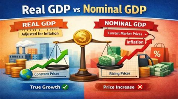 What is one of the most profound differences between nominal GDP and real GDP?