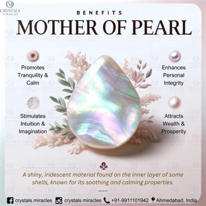 What is pink mother of pearl?