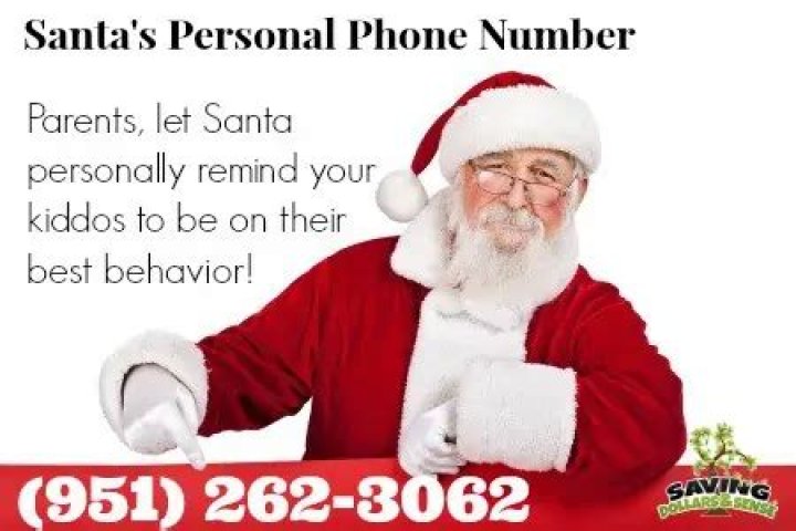 What is Santa phone number?