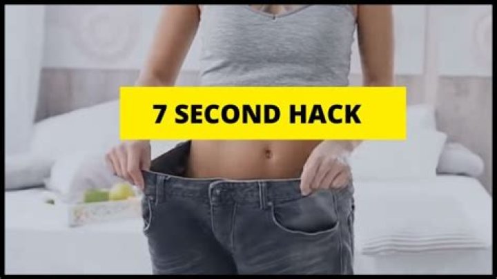 What is the 7 second ritual for losing weight?