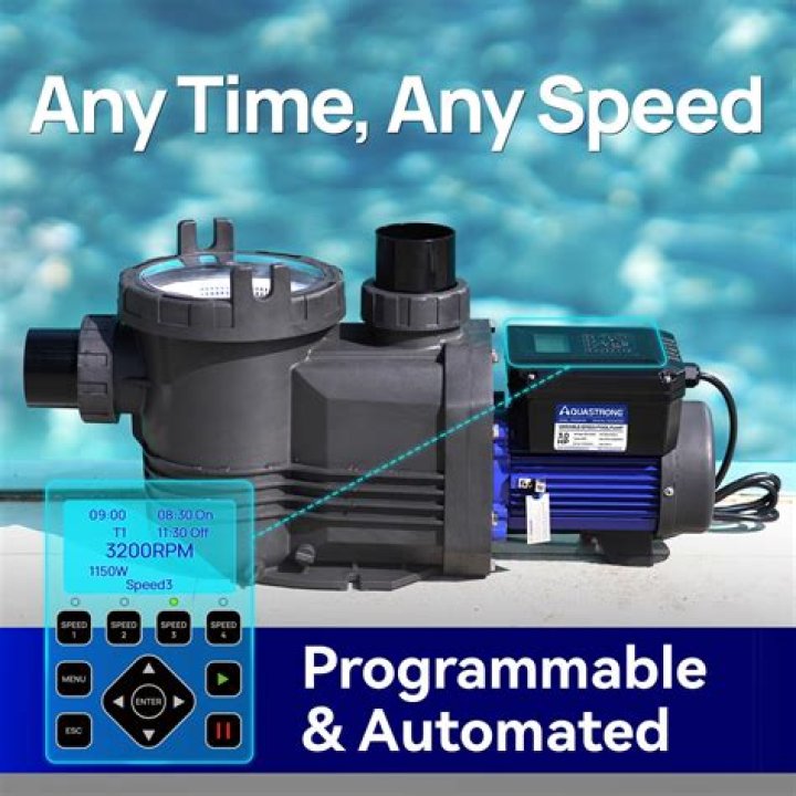 What is the advantage of a 2 speed pool pump?