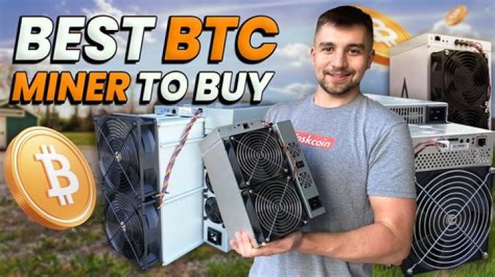 What is the best Bitcoin miner?
